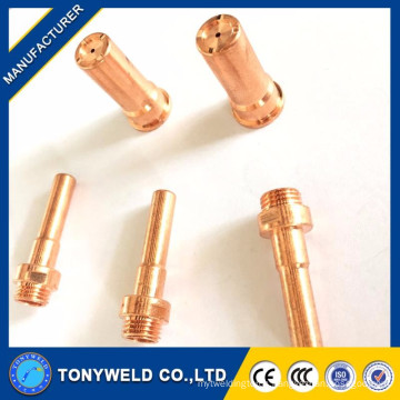 Trafimet CB70 plasma parts electrode and nozzle